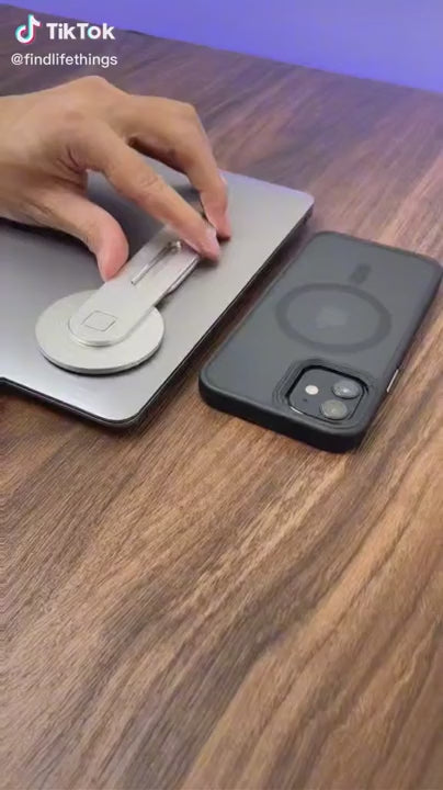 Magnetic Laptop Phone Holder